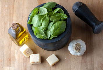 Pesto alla genovese ingredients