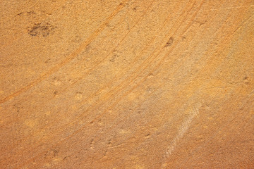 .Beautiful texture on a sandstone stone.