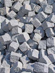 Granitsteine, Pflastersteine