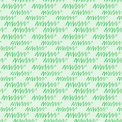 green pencil zigzag seamless pattern green background