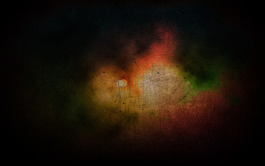 Steampunk vintage grunge background, old retro canvas paper