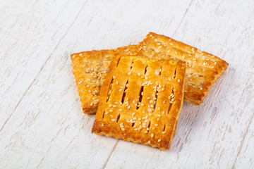 Sweet tasty hot coockies