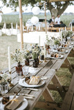 outdoor wedding decoration