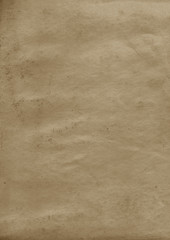 Vintage steampunk background, old torn tattered canvas paper