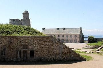 L'île de Tatihou et les fortifications de Vauban dans le cotentin,Manche,Normandie,