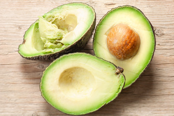 Half Sliced Avocado