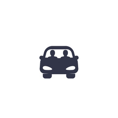 carpool vector icon