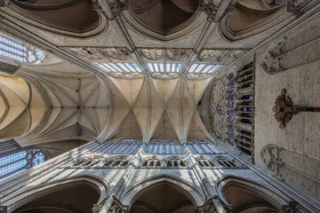 the cathedral of Amiens