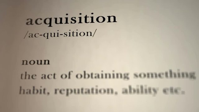 Acquisition Definition