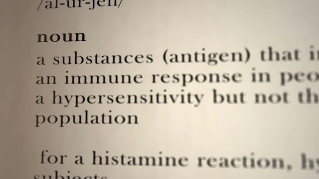 Allergen Definition