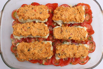 Kabeljau überbacken