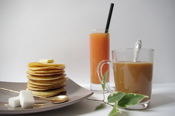 pancakes petit-déjeuner