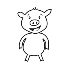 Pig is a symbol of the 2019 Chinese New Year