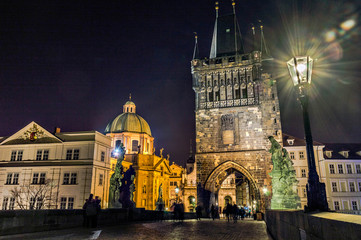 Naklejka premium Charles Bridge - Prague