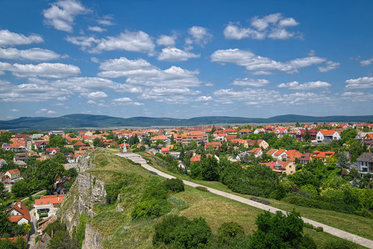View over Veszprem town, Hungary