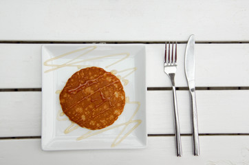 Pancakes in the morning