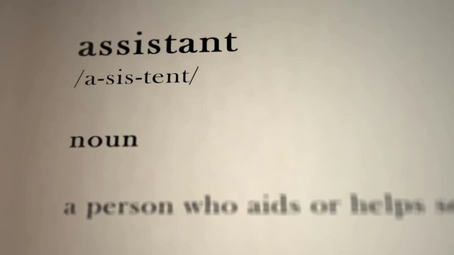 Assistant Definition