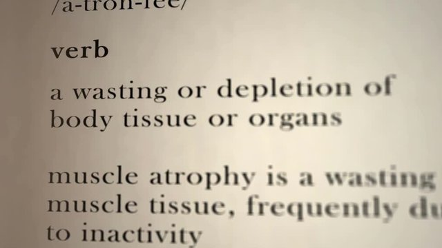 Atrophy Definition