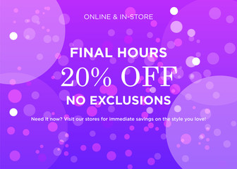 Sale web banners template