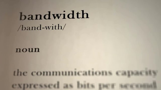 Bandwidth Definition