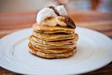 Банановые блинчики / Banana pancakes