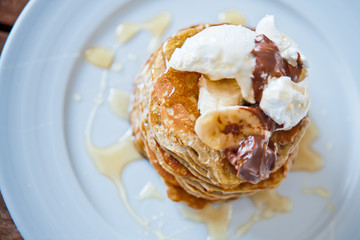 Банановые блинчики / Banana pancakes