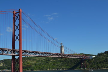 Fototapeta na wymiar Lisbon Bridge