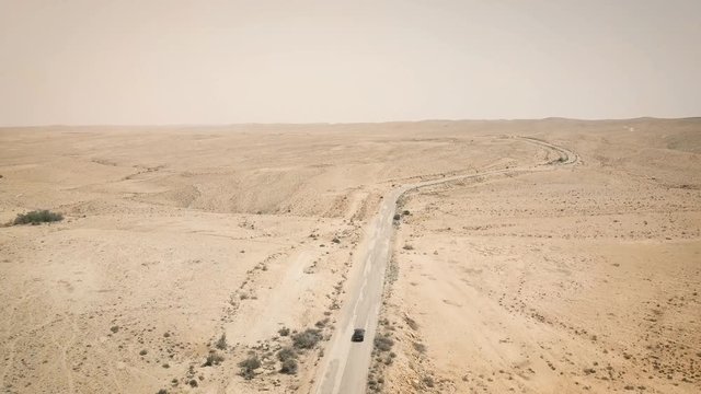 Aerial Footage of Israelis "Negev" Desert.