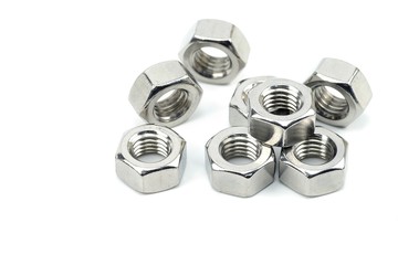 Stainless steel nut for mechanical work