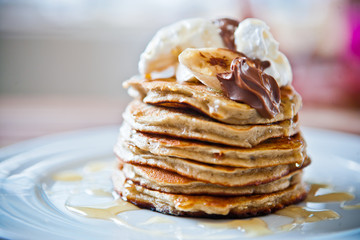 Банановые блинчики / Banana pancakes