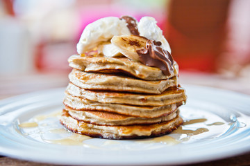 Банановые оладьи / Banana pancakes