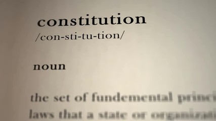 Constitution Definition