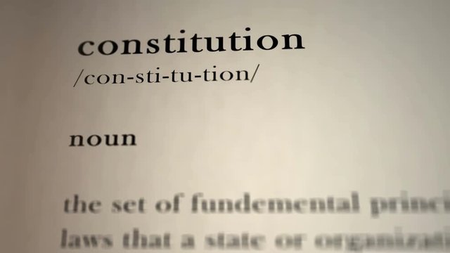 Constitution Definition