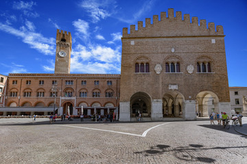 Treviso, Piazza dei Signori e Palazzo Trecento, il centro storico della città