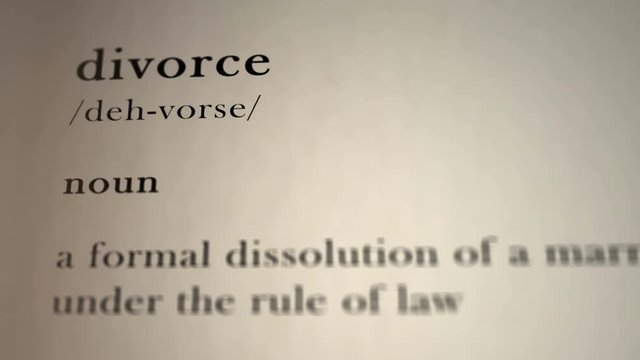 Divorce Definition
