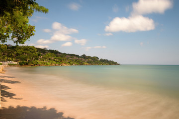 Beautiful beach in Bali, Indonesia
