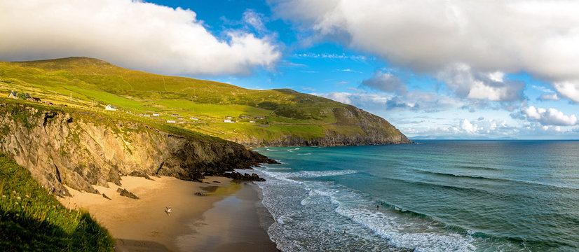 Ryan's Daughter Beach in Dingle Peninsula, Ireland, Co. Kerry. 