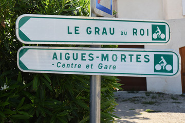 Panneaux  Le Grau du Roi, Aigues-Mortes, Gard, Languedoc, Occitanie