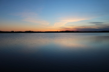 Fototapeta na wymiar Serene Sunset