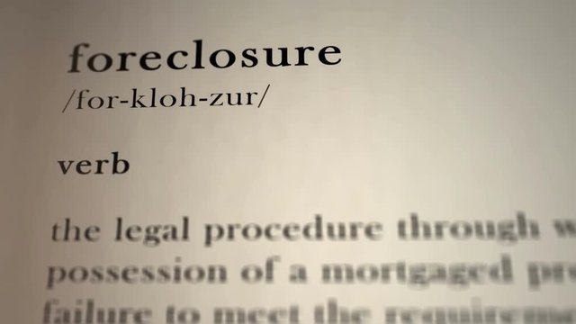 Foreclosure Definition