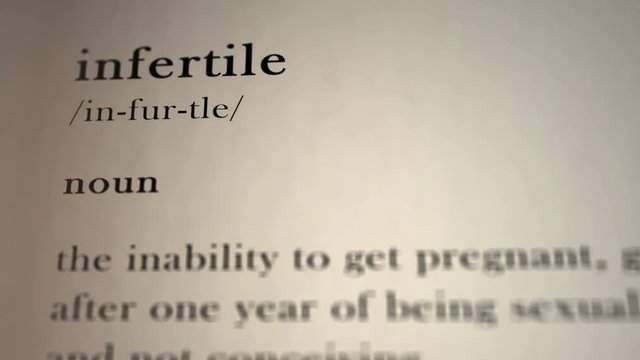 Infertile Definition