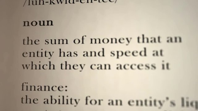 Liquidity Definition
