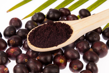 Fruit and acai powder - Euterpe oleracea
