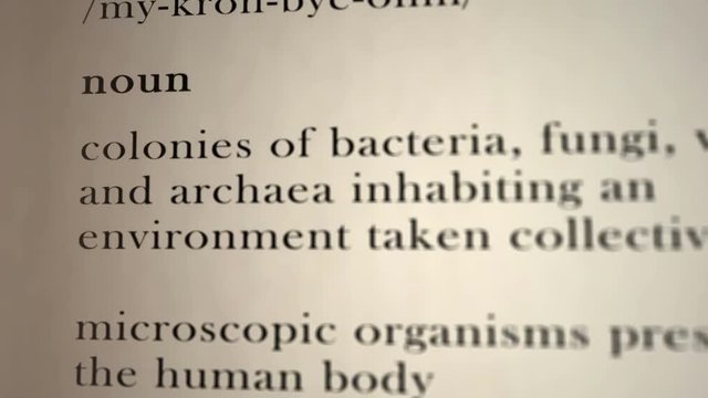 Microbiome Definition