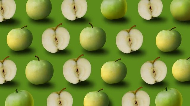 Background from fresh apples