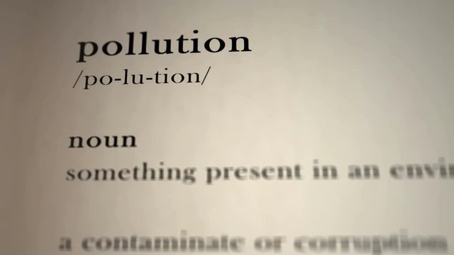 Pollution Definition
