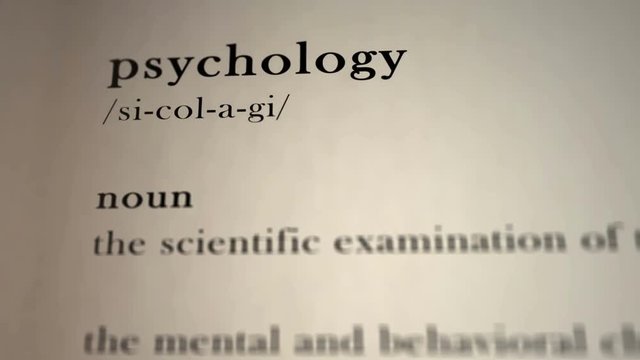 Psychology Definition