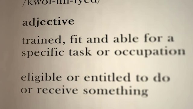 Qualified Definition