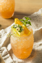 Refreshing Summer Tiki Cocktail Drink