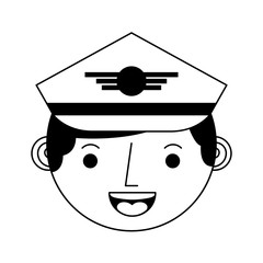airplane head pilot avatar character